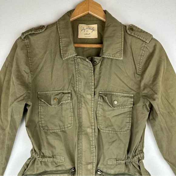 Lily  Aldridge for Velvet Utility Anorak Jacket - Picture 2 of 9